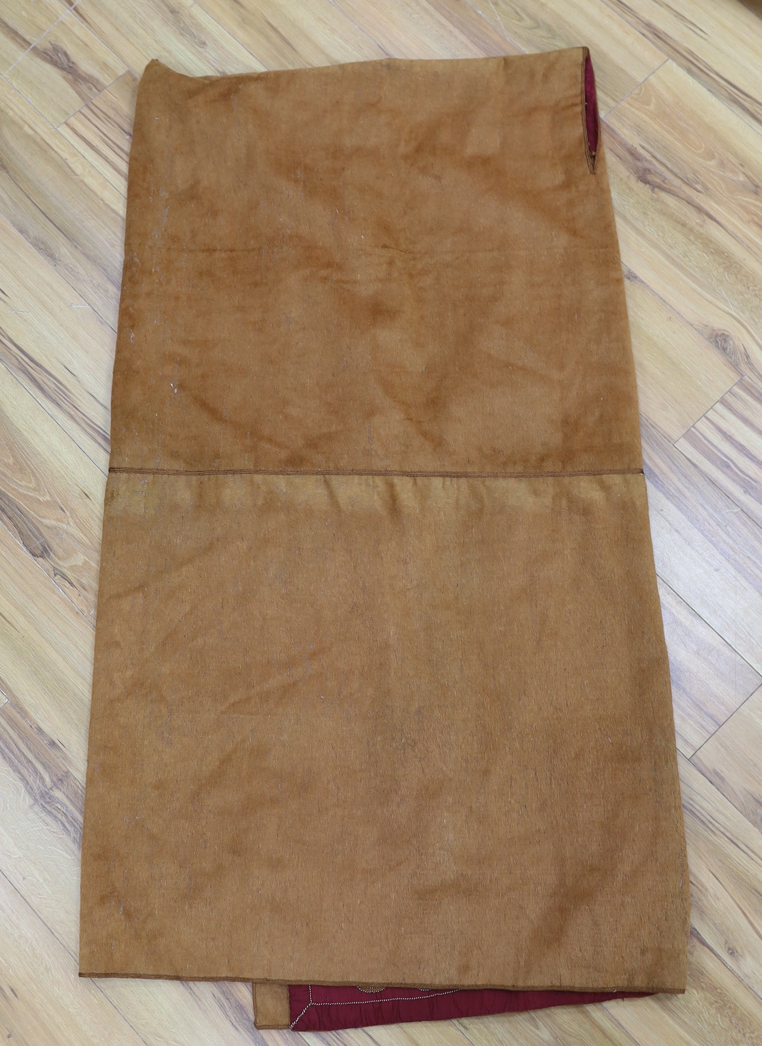 A large Islamic animal hide cloak